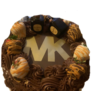 9-Inch Round Chololate Michael Kors Cake